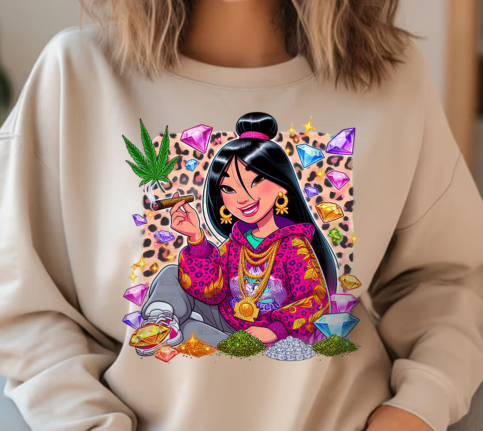 Weed Girl Sublimation/DTF T-shirt Images Bundle