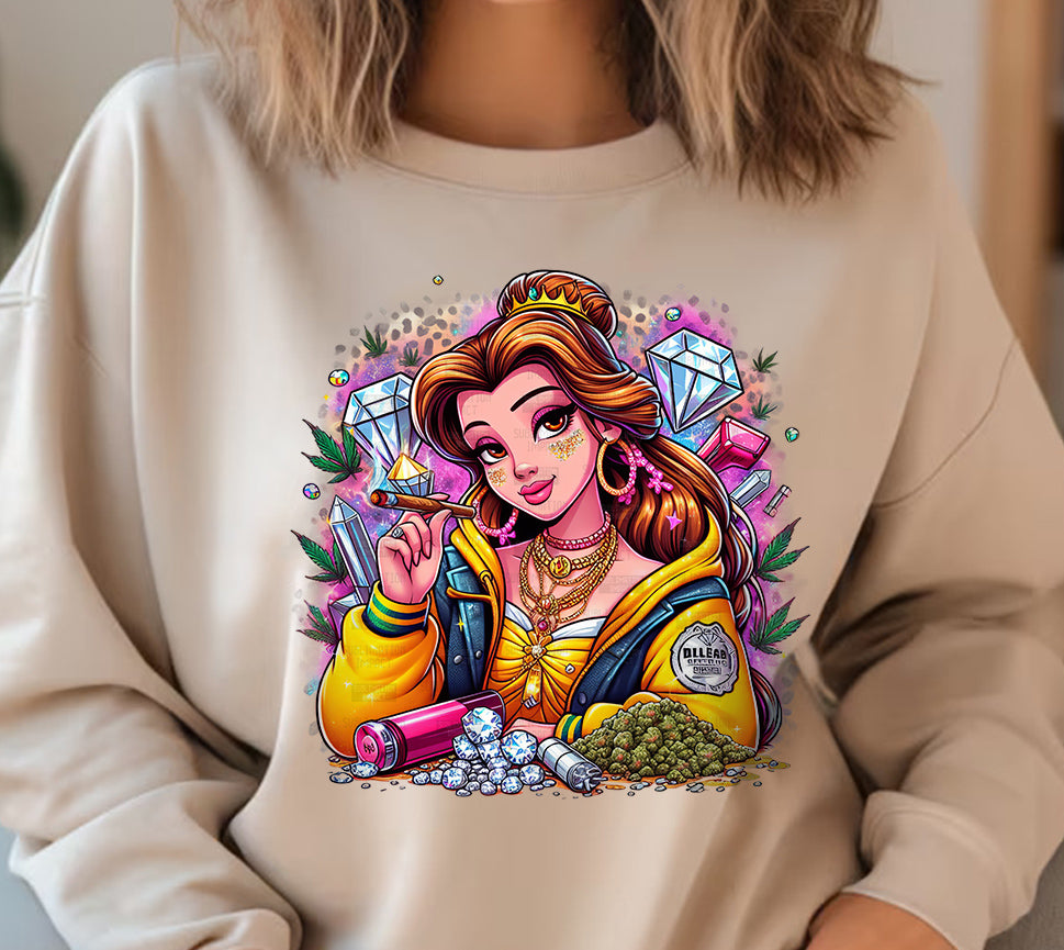 Weed Girl Sublimation/DTF T-shirt Images Bundle