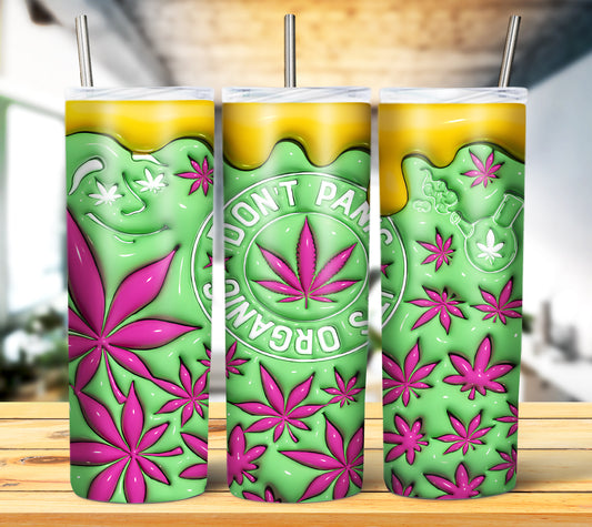 3D Weed Inflate Sublimation 20oz Imagew Bundle