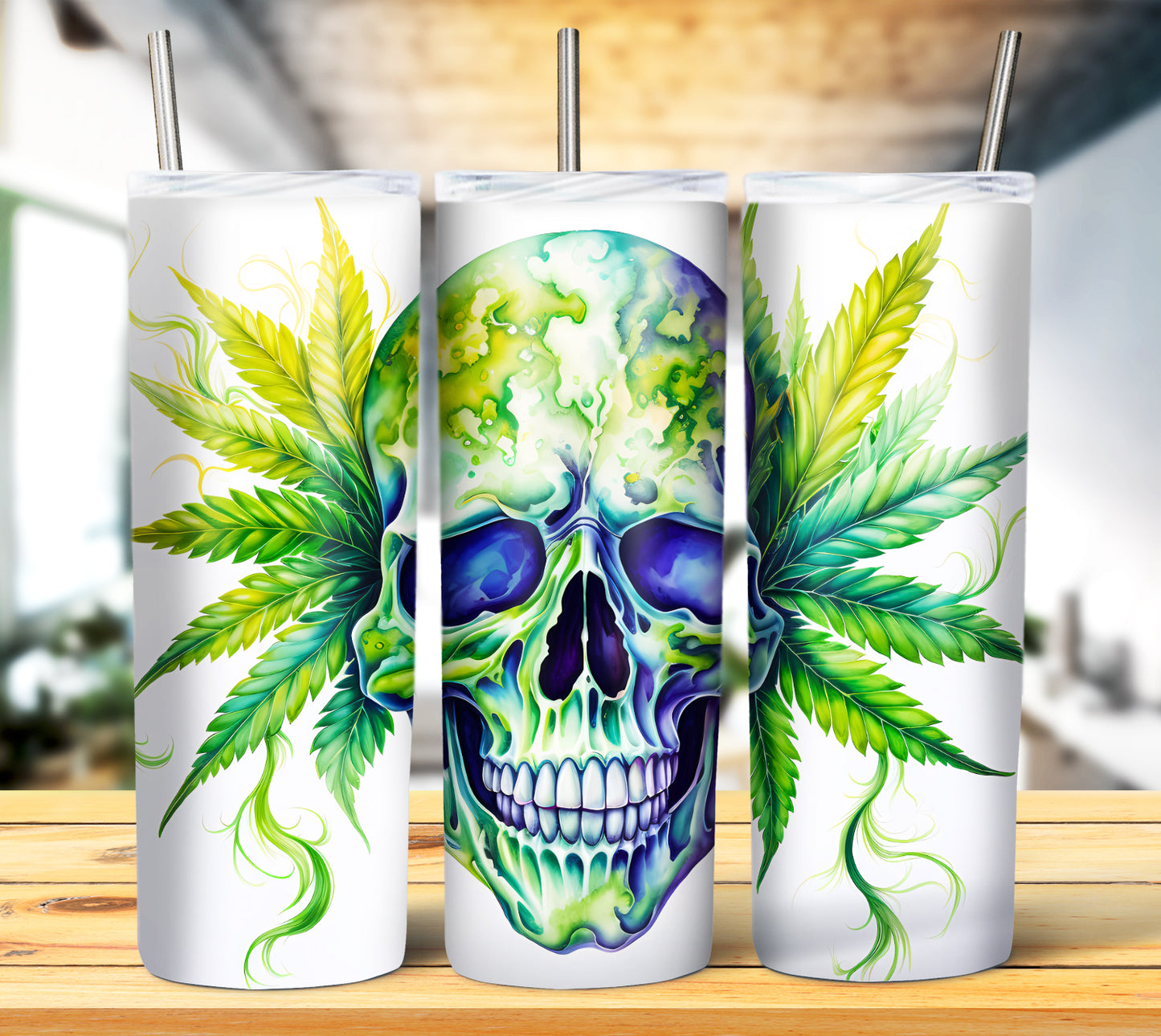 3D Weed Inflate Sublimation 20oz Imagew Bundle