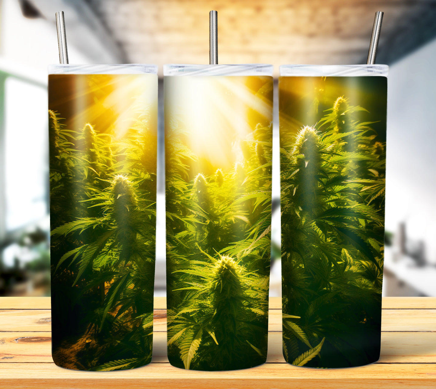 3D Weed Inflate Sublimation 20oz Imagew Bundle