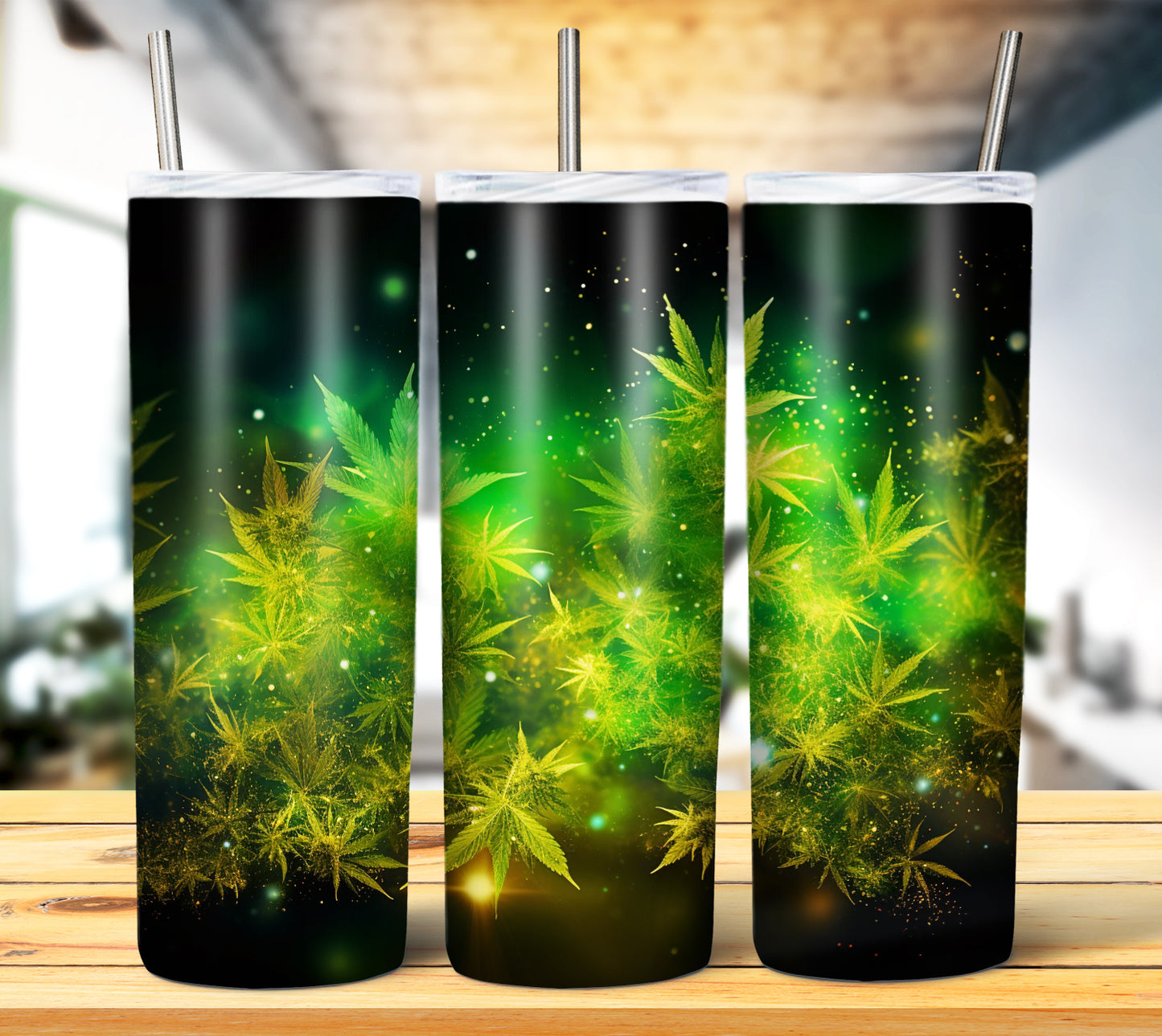 3D Weed Inflate Sublimation 20oz Imagew Bundle