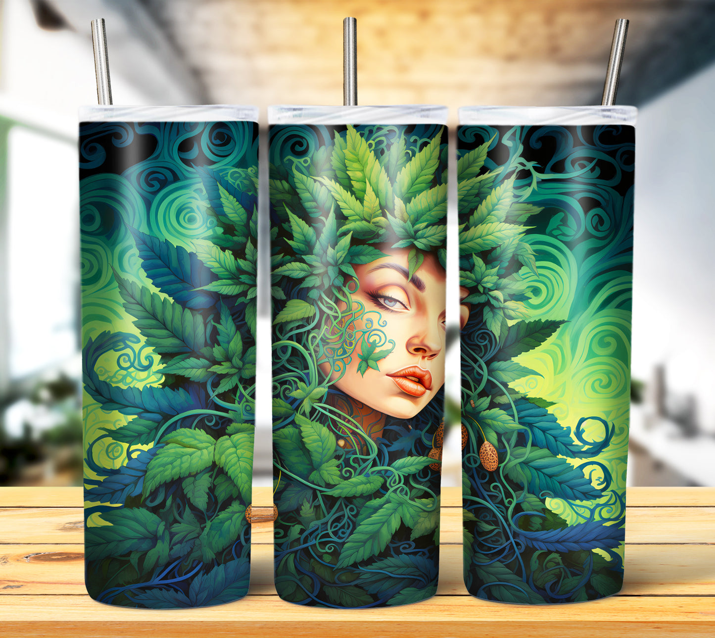 3D Weed Inflate Sublimation 20oz Imagew Bundle