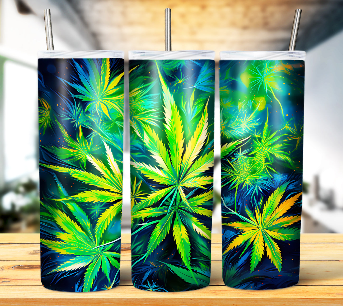 3D Weed Inflate Sublimation 20oz Imagew Bundle