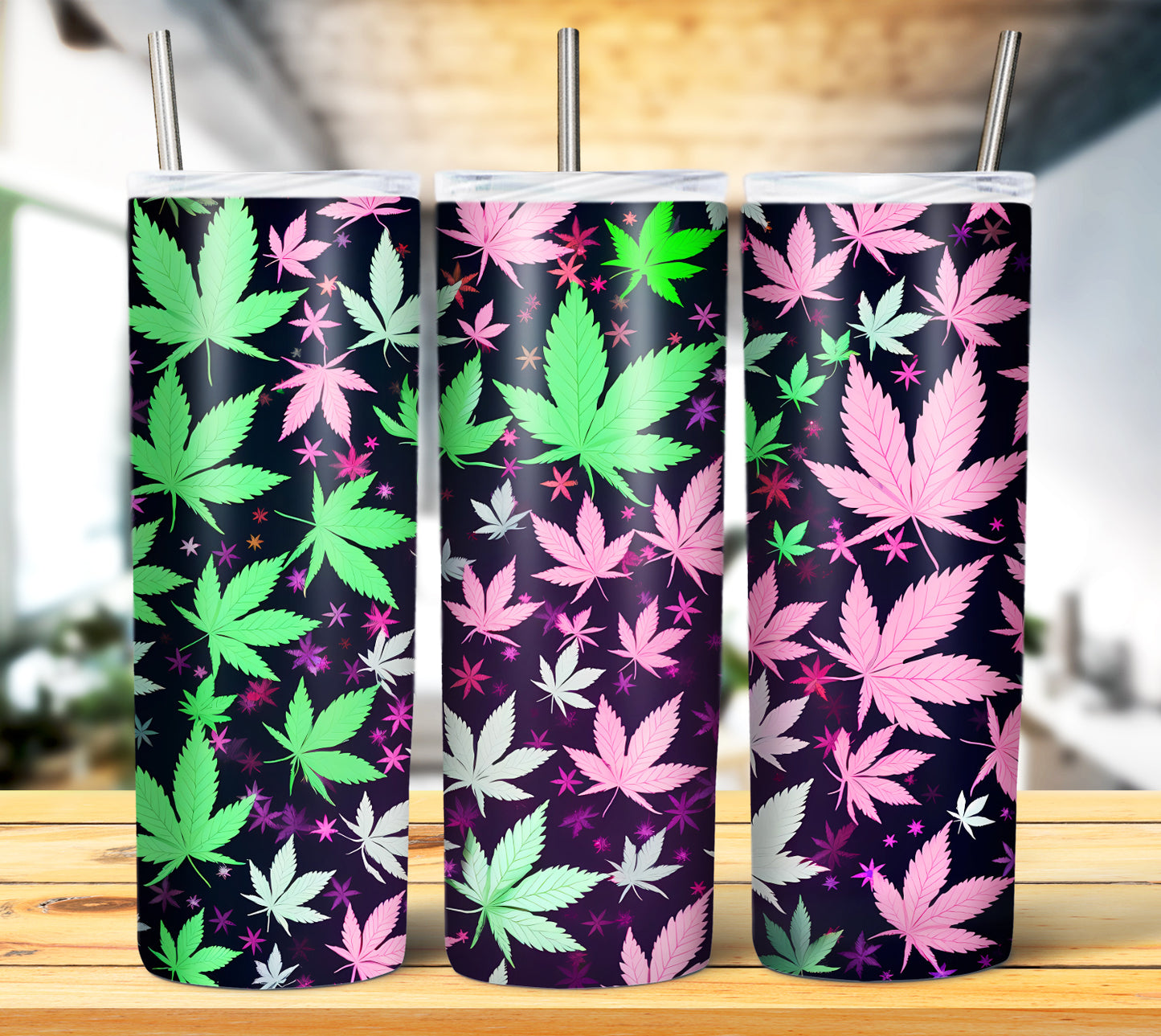 3D Weed Inflate Sublimation 20oz Imagew Bundle