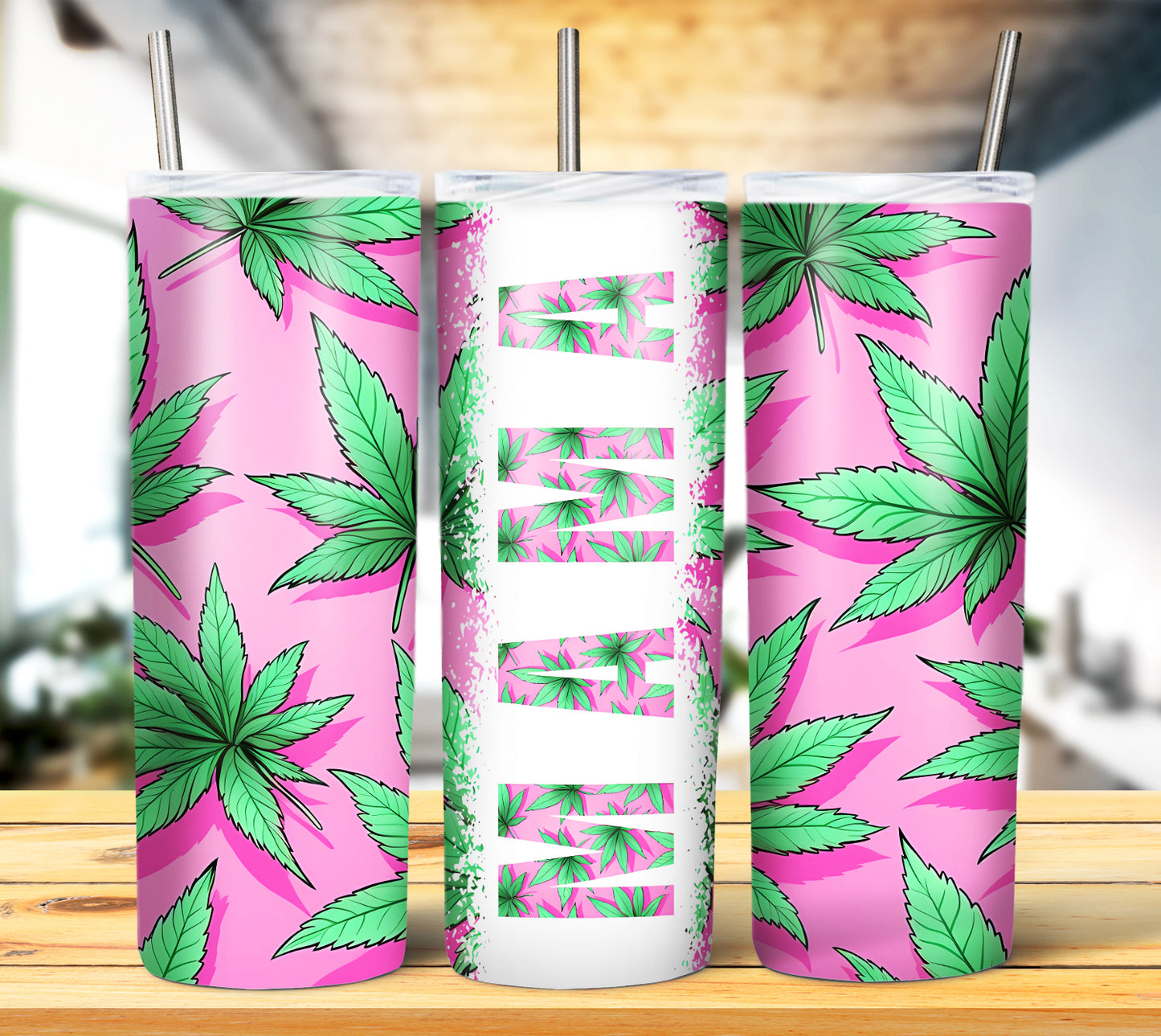 3D Weed Inflate Sublimation 20oz Imagew Bundle