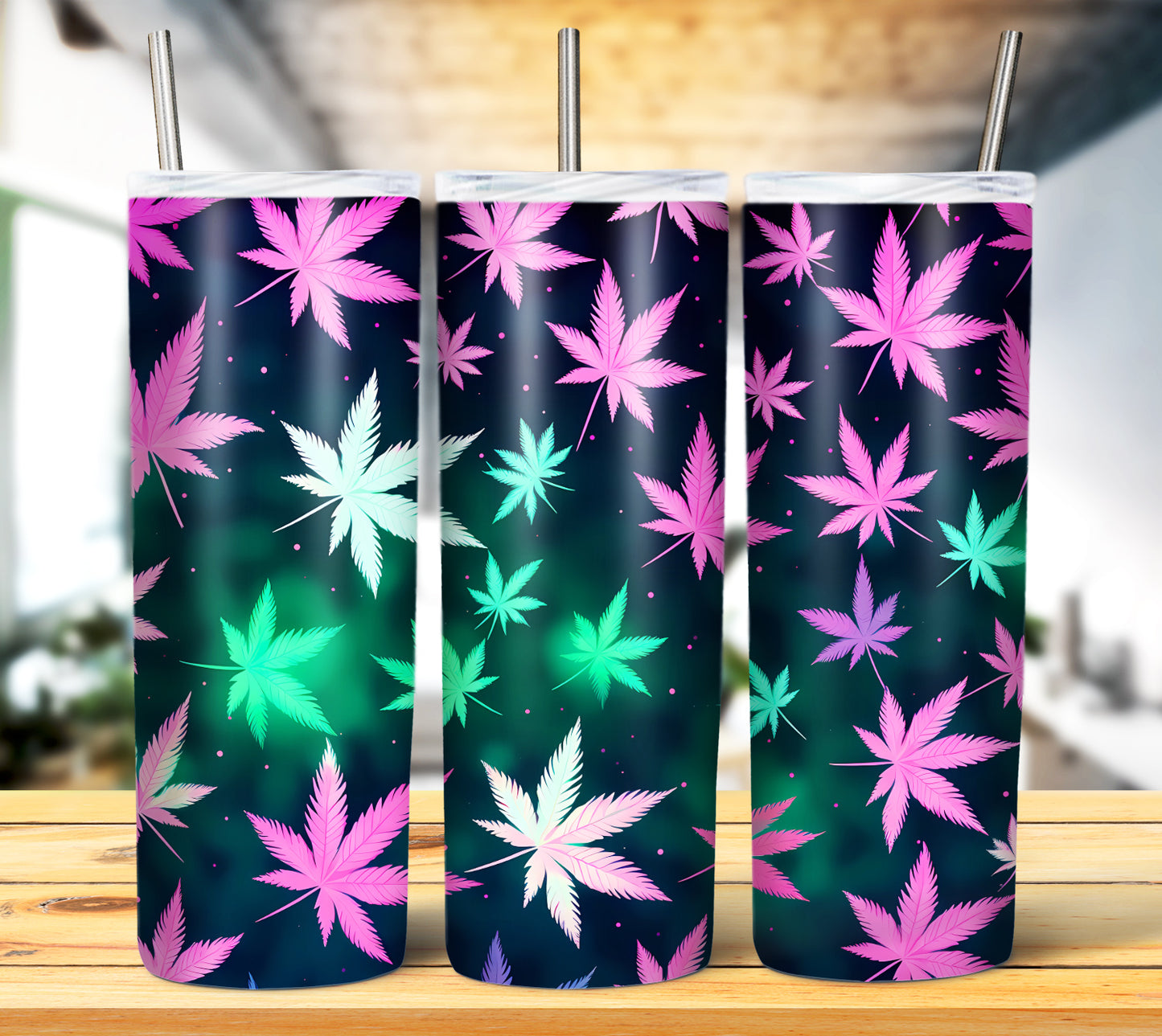 3D Weed Inflate Sublimation 20oz Imagew Bundle