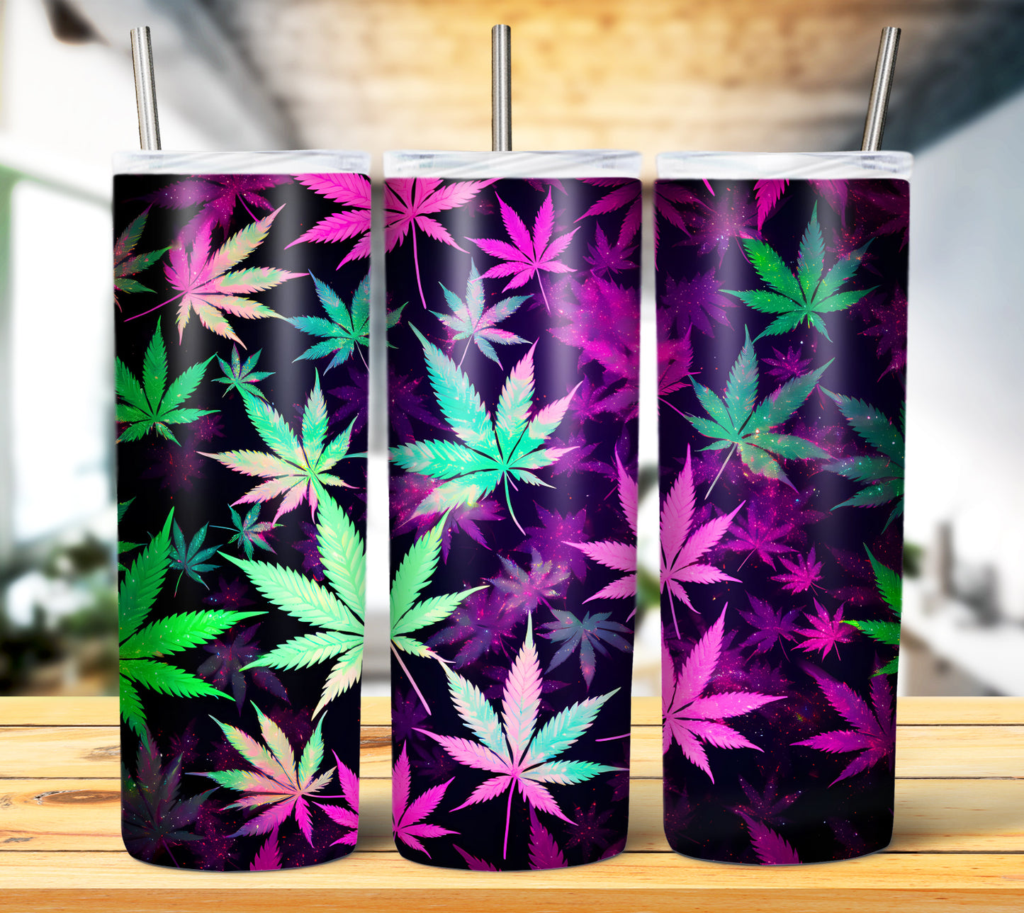 3D Weed Inflate Sublimation 20oz Imagew Bundle