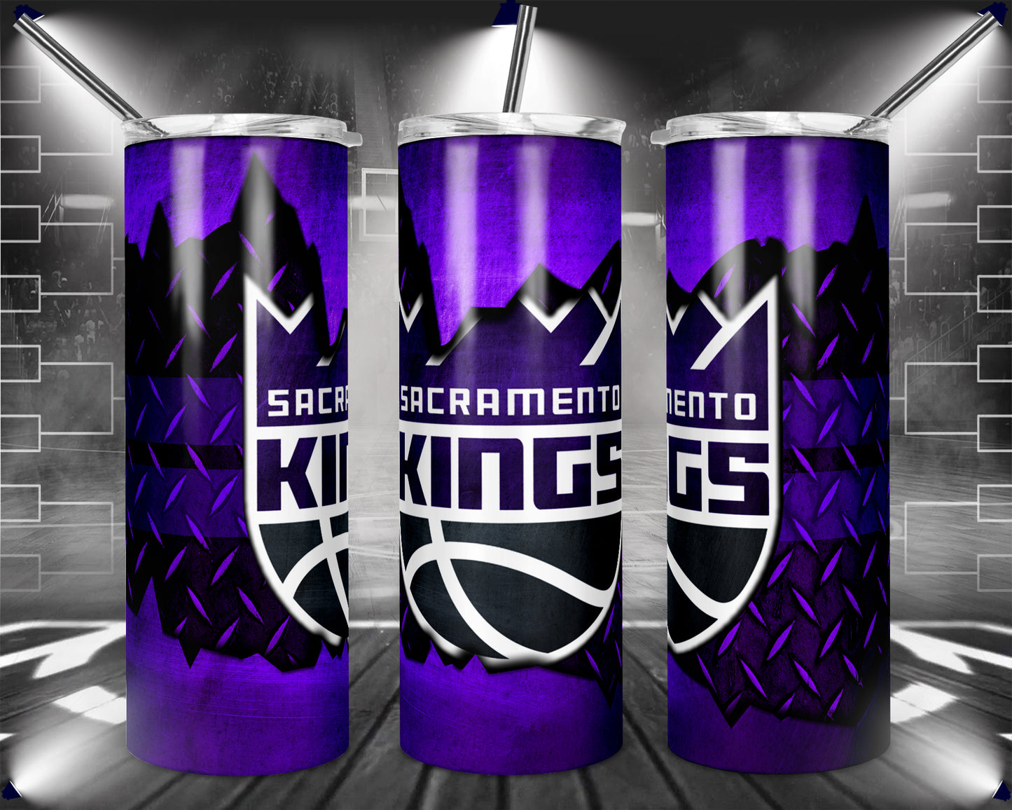 Basketball 20oz Sublimation Tumbler Image