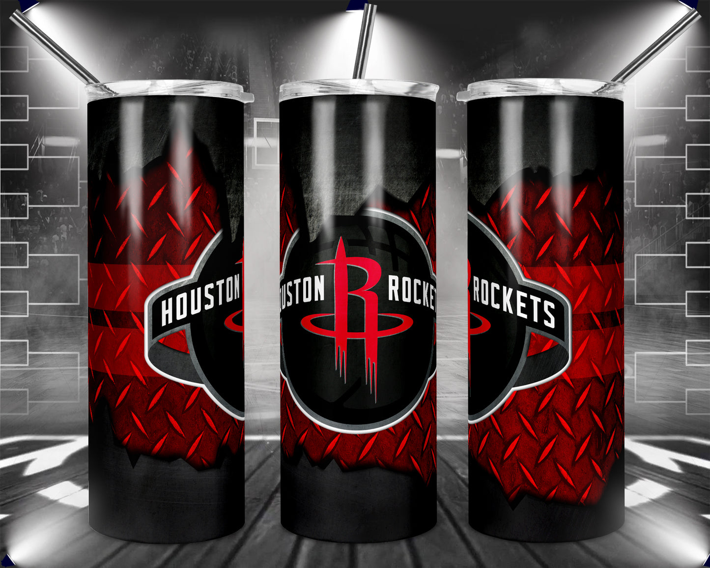 Basketball 20oz Sublimation Tumbler Image