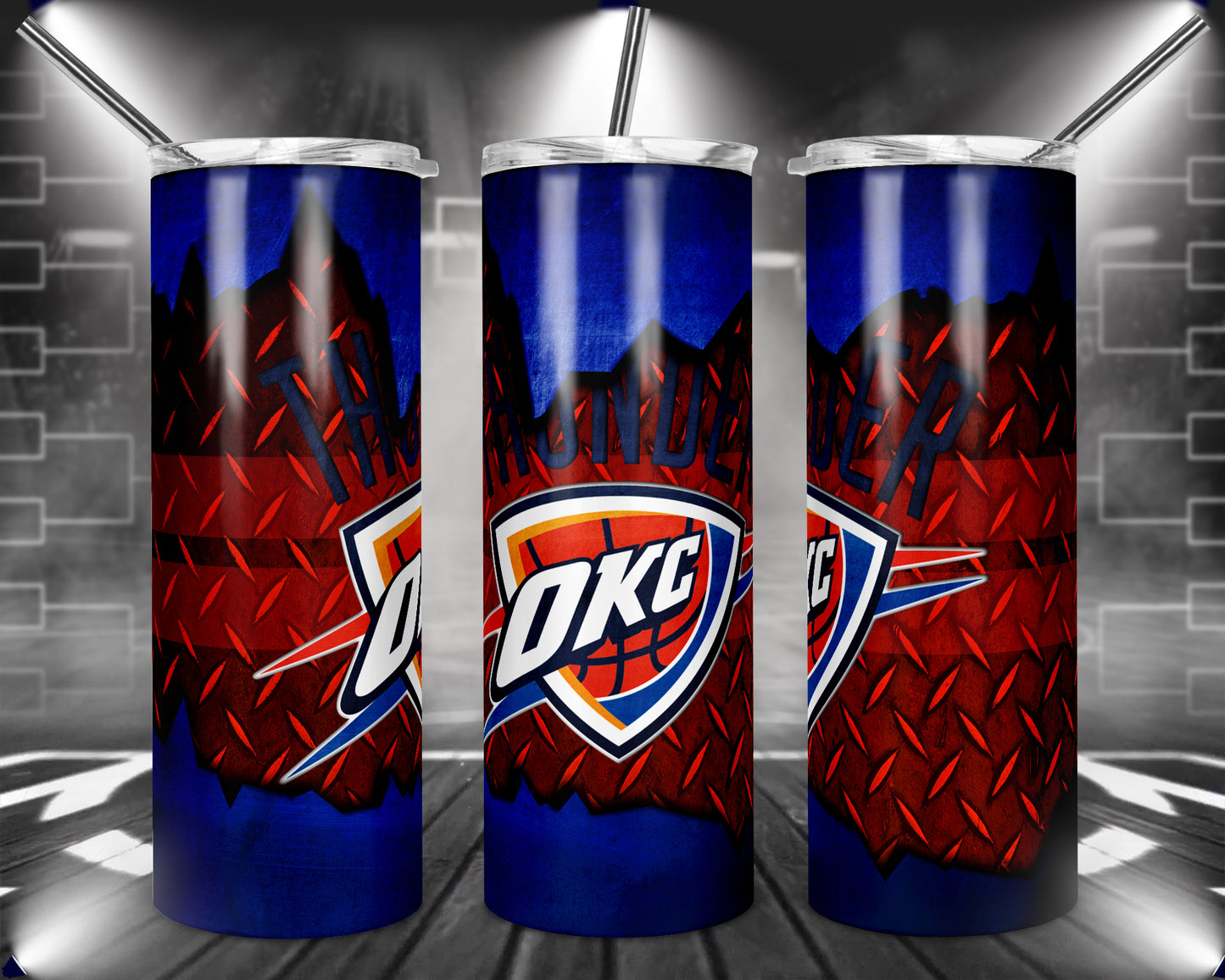 Basketball 20oz Sublimation Tumbler Image