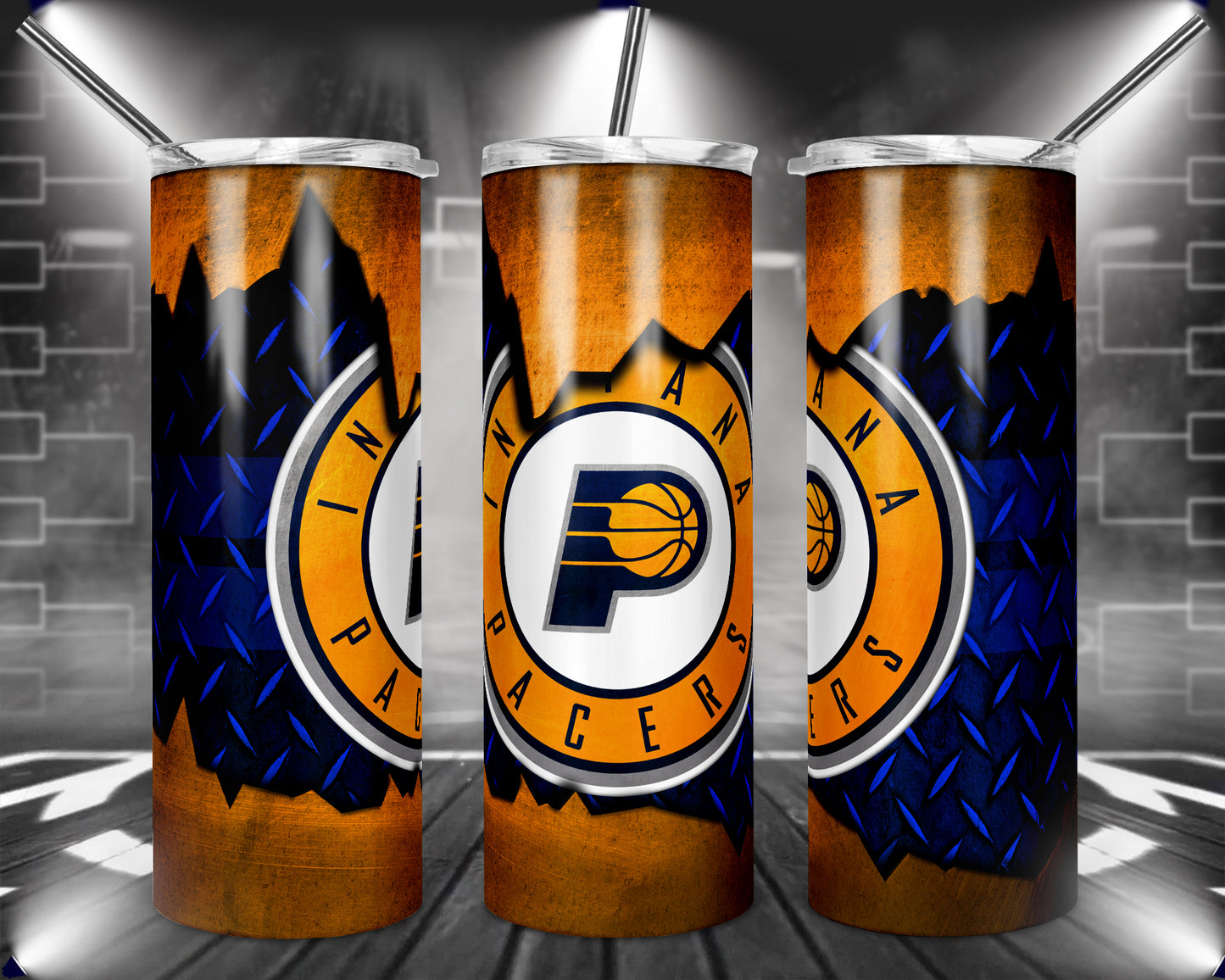 Basketball 20oz Sublimation Tumbler Image