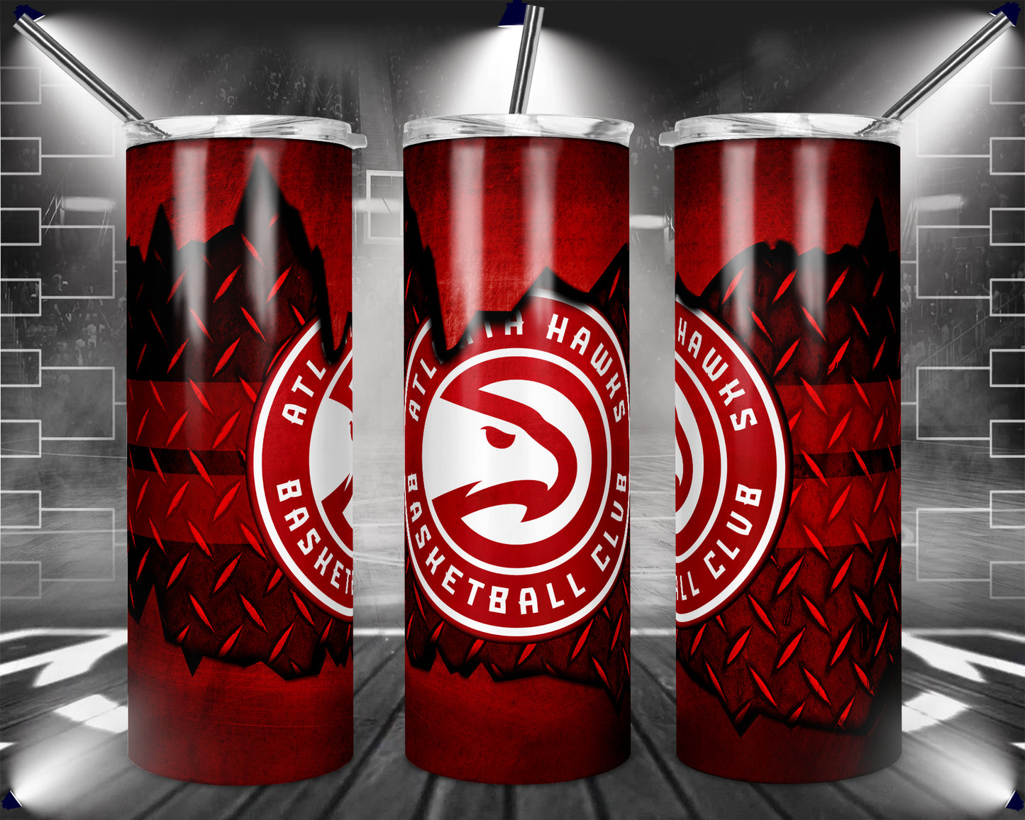 Basketball 20oz Sublimation Tumbler Image