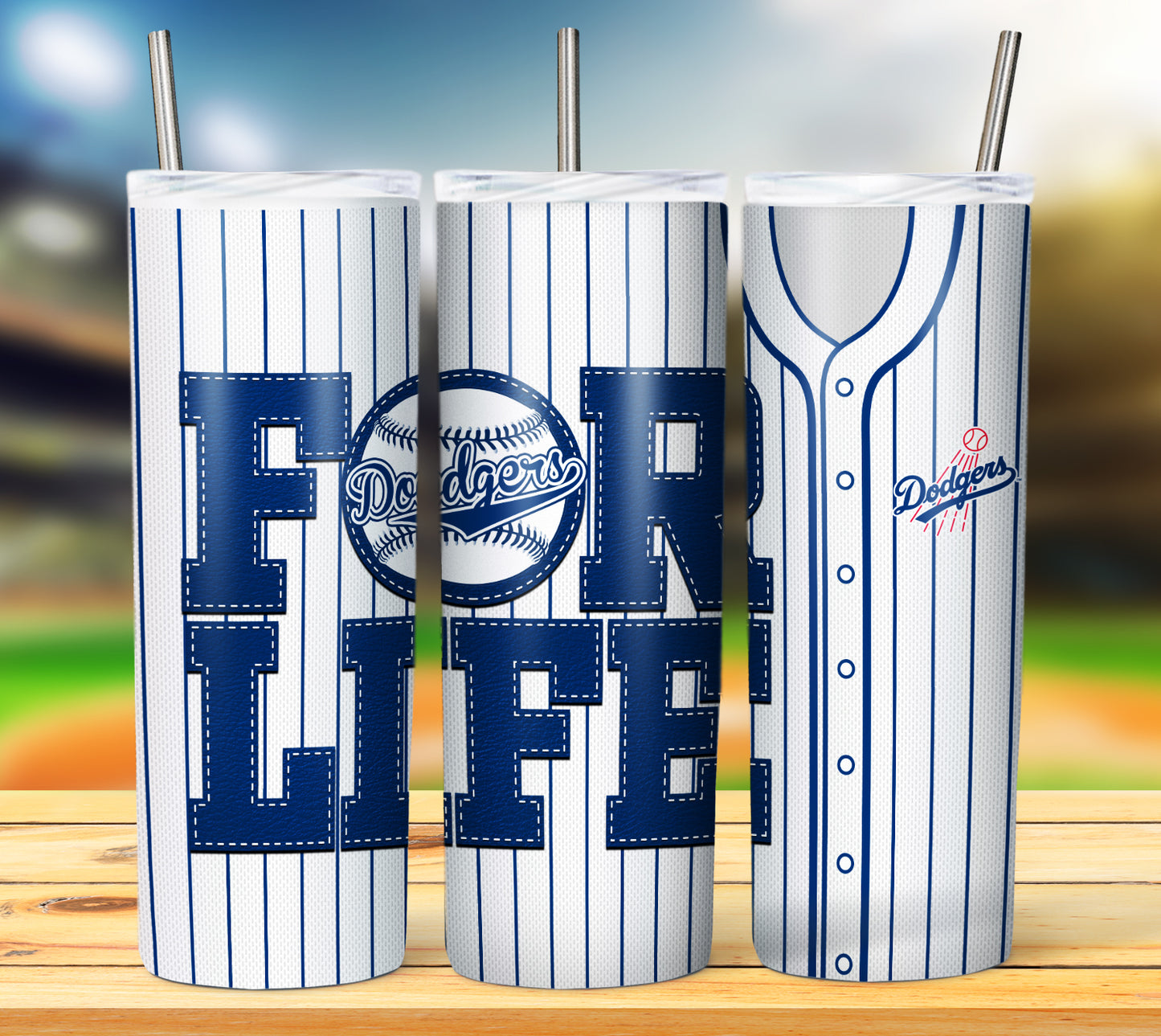 Baseball 20oz Sublimation Tumbler Image