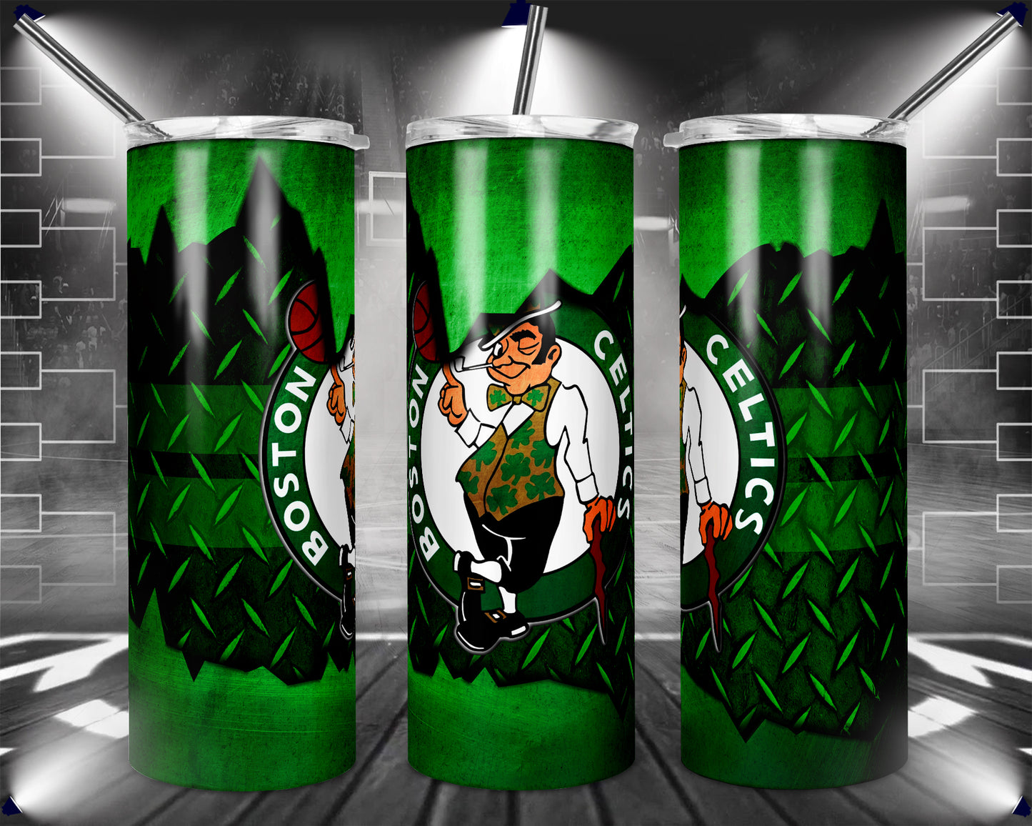 Basketball 20oz Sublimation Tumbler Image