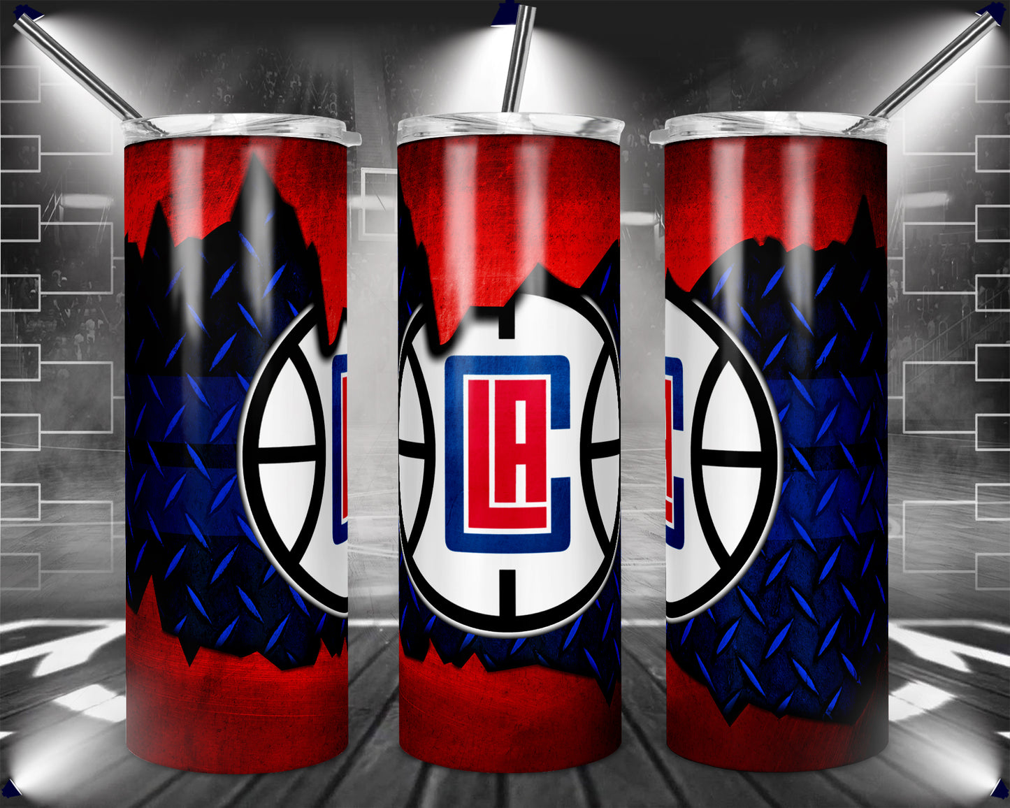 Basketball 20oz Sublimation Tumbler Image