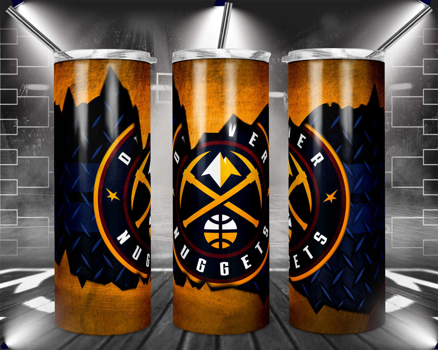 Basketball 20oz Sublimation Tumbler Image