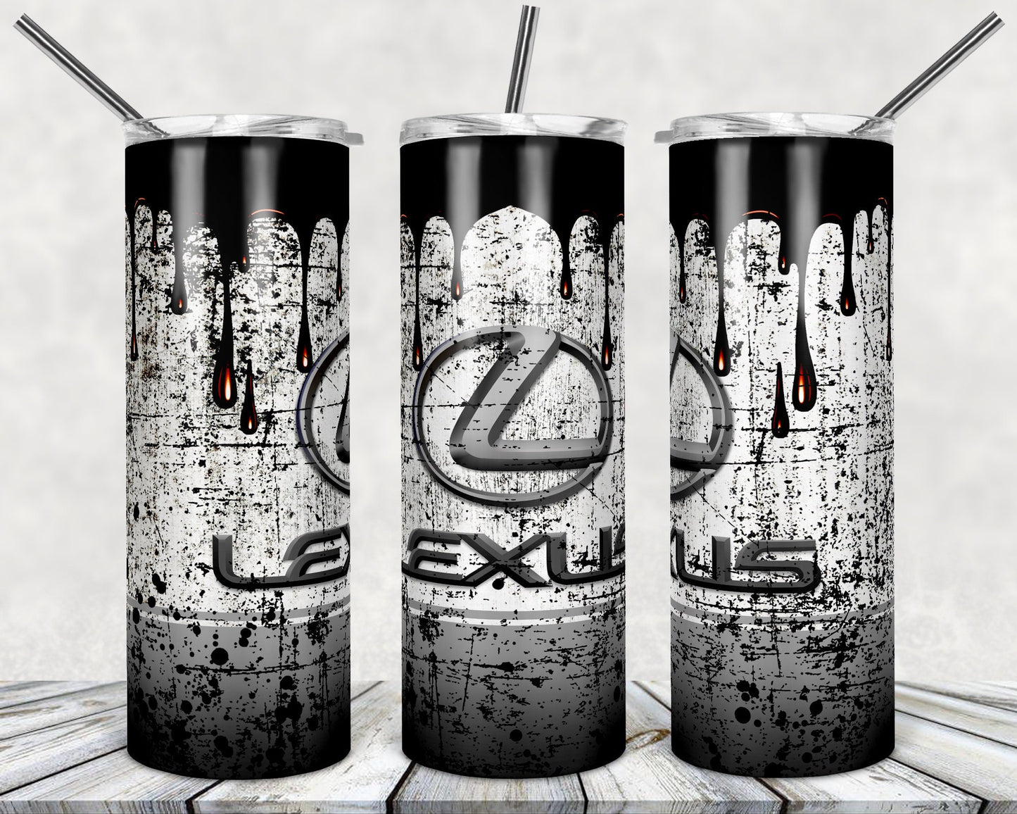 Car/Truck 20oz Sublimation Tumbler Image