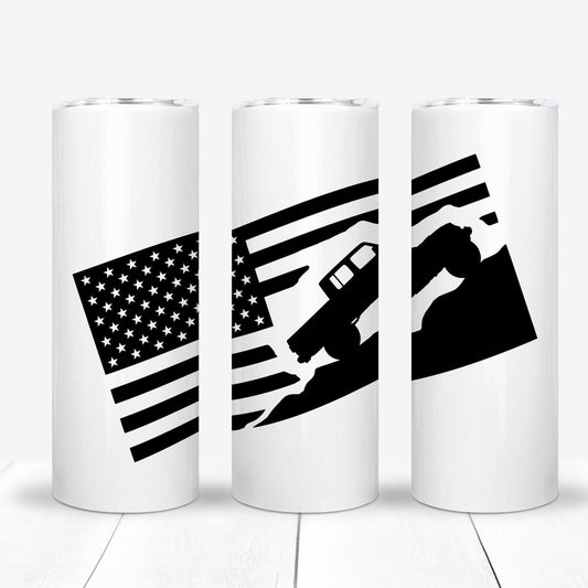 Gladiator Tumbler 20oz Sublimation Image