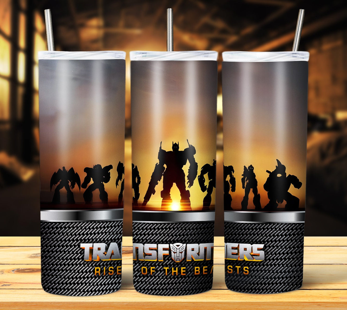 Robot 20oz Sublimation Tumbler Image