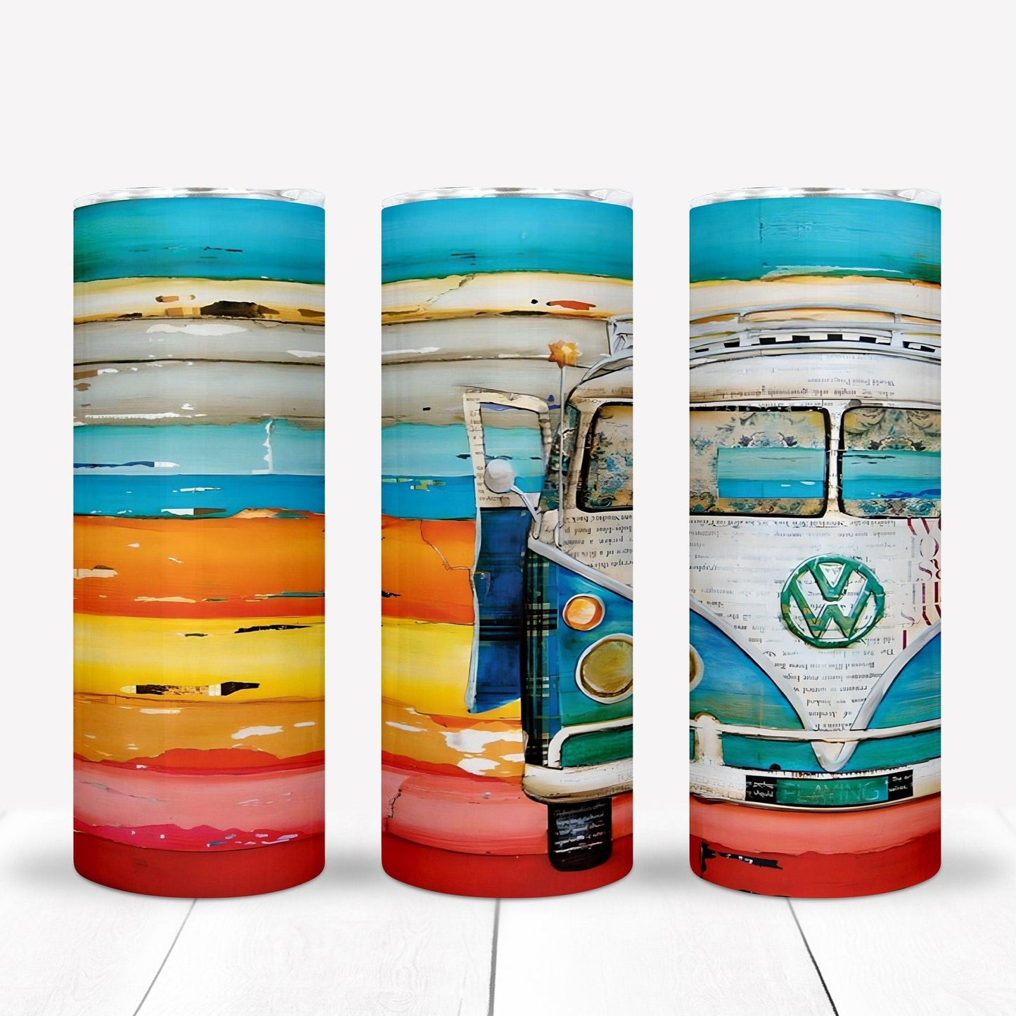 Vintage Cars 20oz Sublimation Tumbler Image