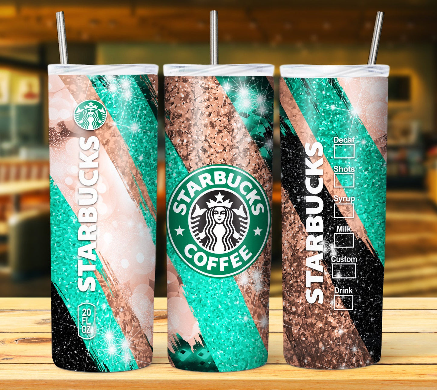 Drink 20oz Sublimation Tumbler Image