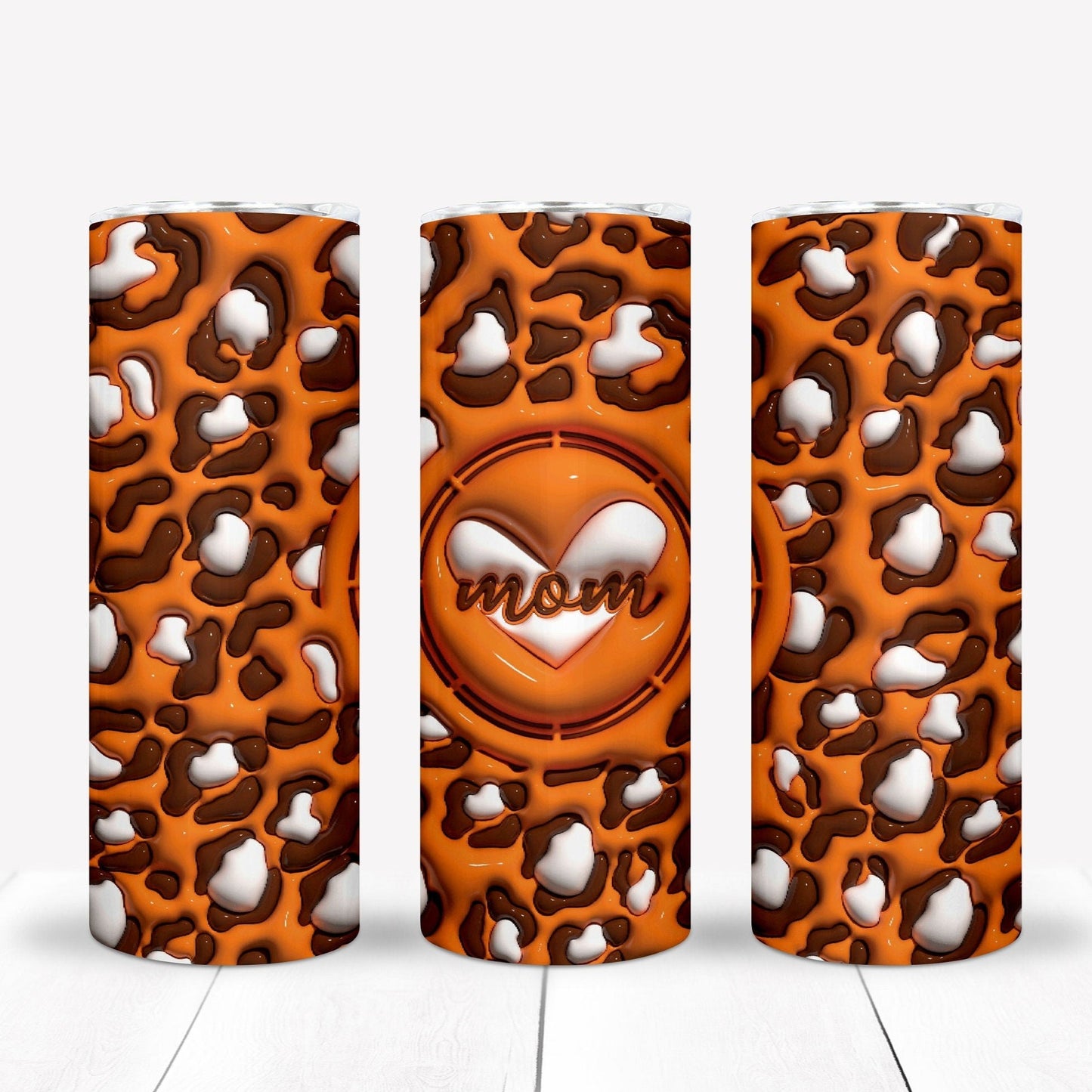 Inflate/Puff Mom 20oz Sublimation Tumbler Image