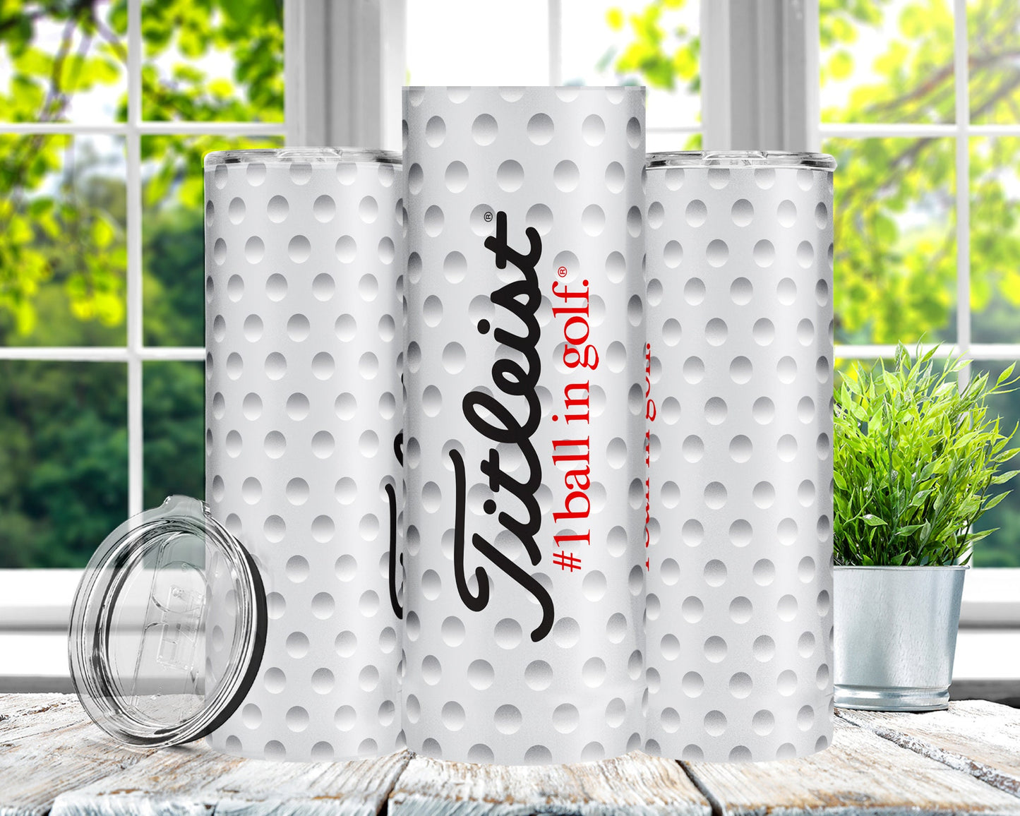 Golfball 20oz Sublimation Tumbler Image