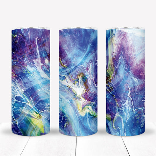 Paint Abstract 20oz Sublimation Tumbler Image