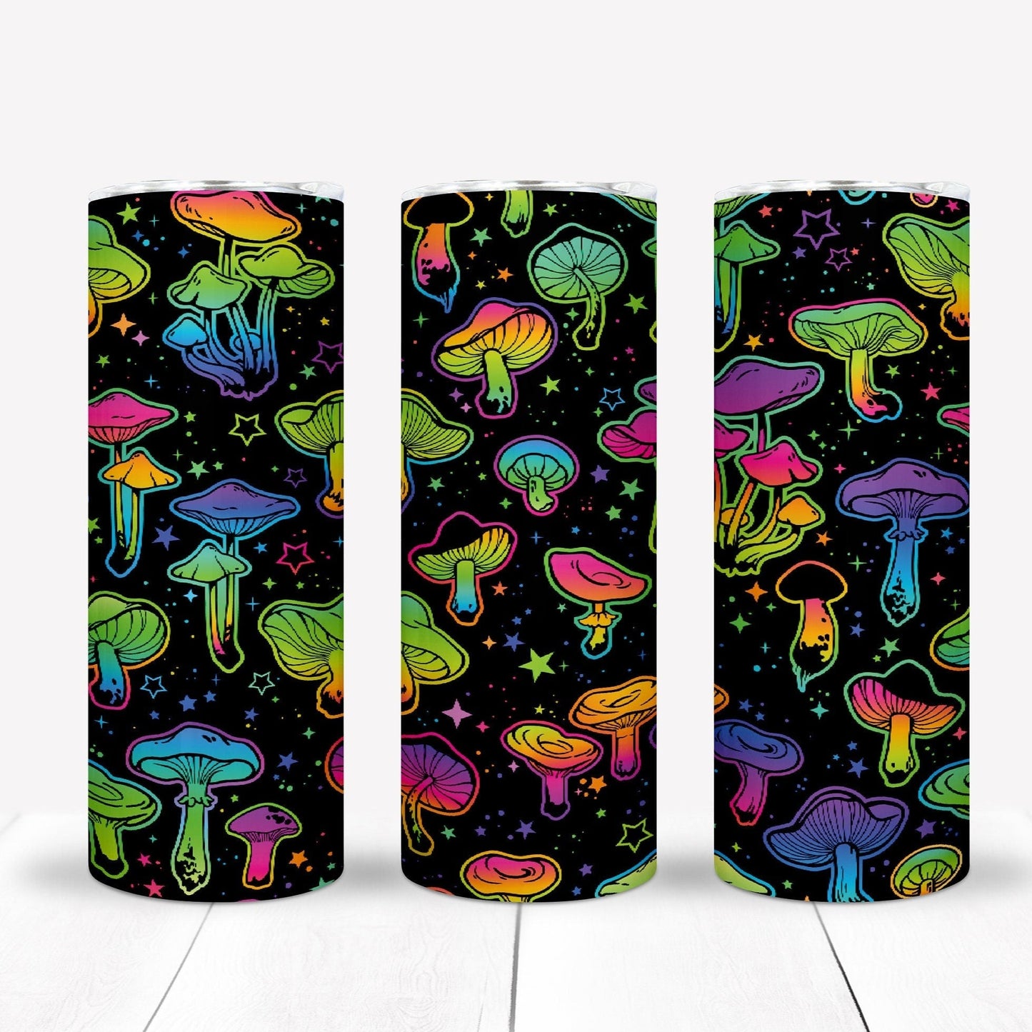 Psychedelic 20oz Sublimation Tumbler Image