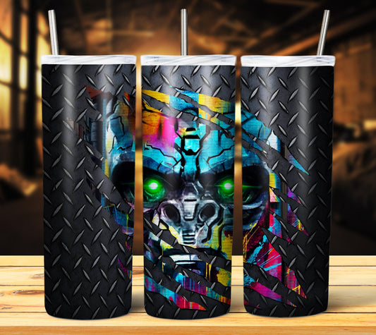 Robot 20oz Sublimation Tumbler Image