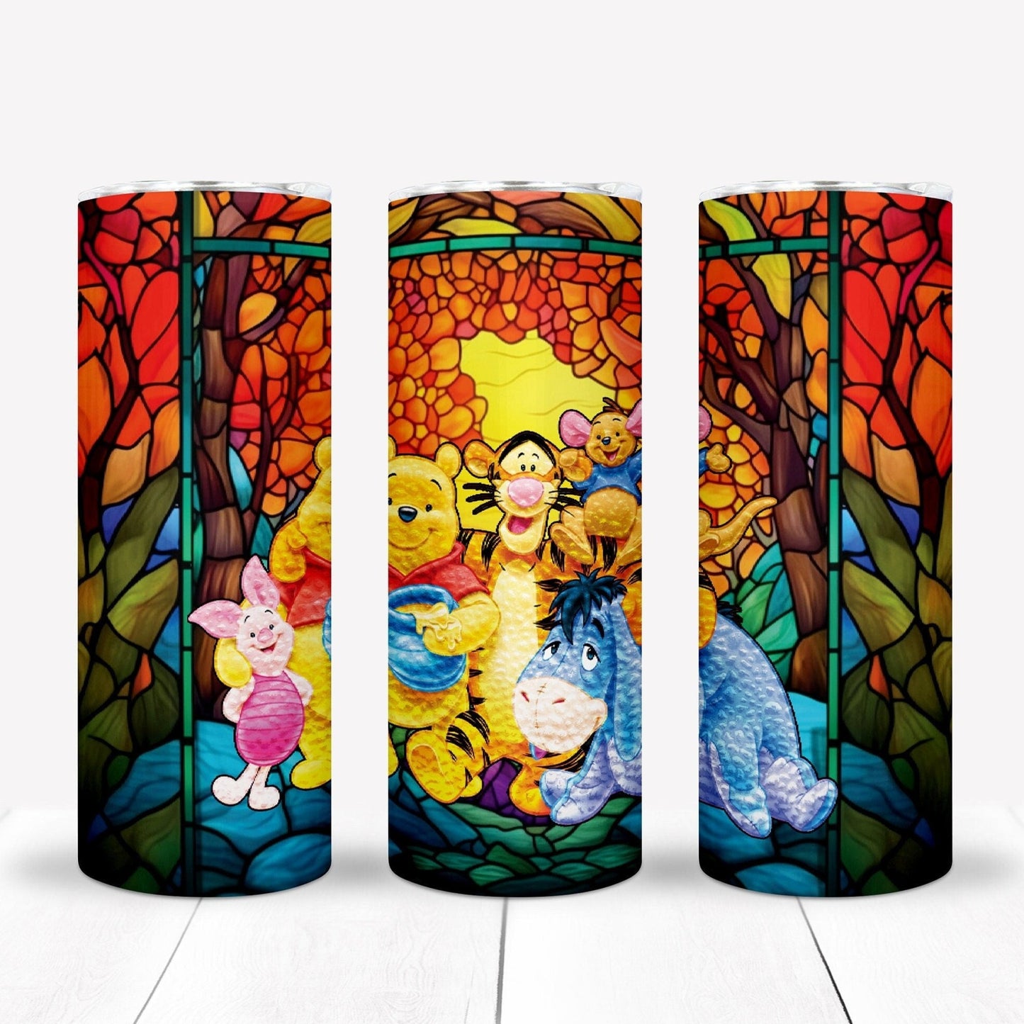 Stained Glass 20oz Sublimation Tumbler Image