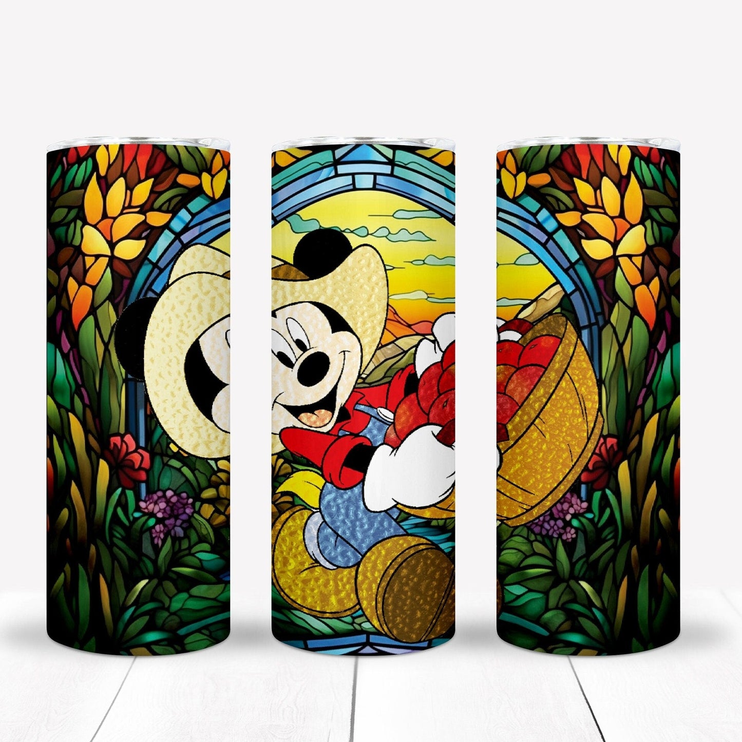 Stained Glass 20oz Sublimation Tumbler Image