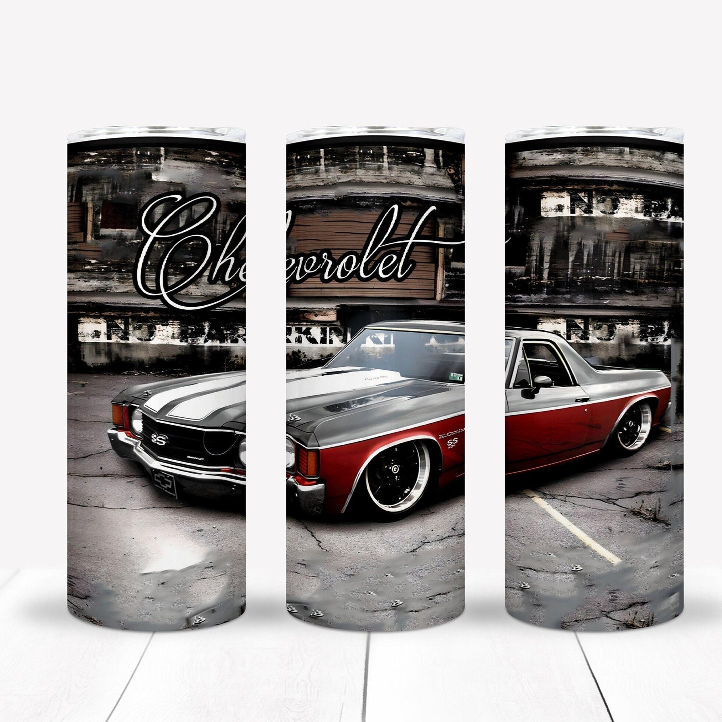 Vintage Cars 20oz Sublimation Tumbler Image