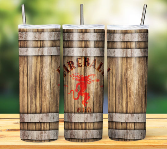 Barrel Drink 20oz Sublimation Tumbler Image