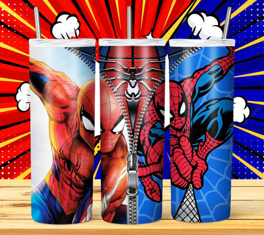 Super Hero 20oz Sublimation Tumbler Image