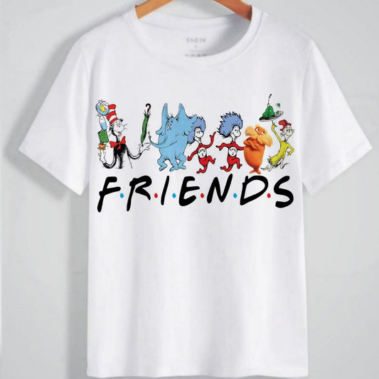 Cartoon T-shirt Image DTF, Sublimation