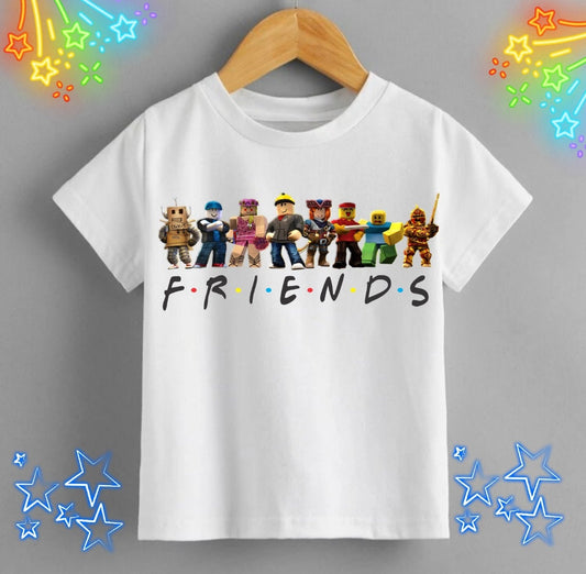 Roblox Kids Cartoon T-shirt Image DTF/Sublimation