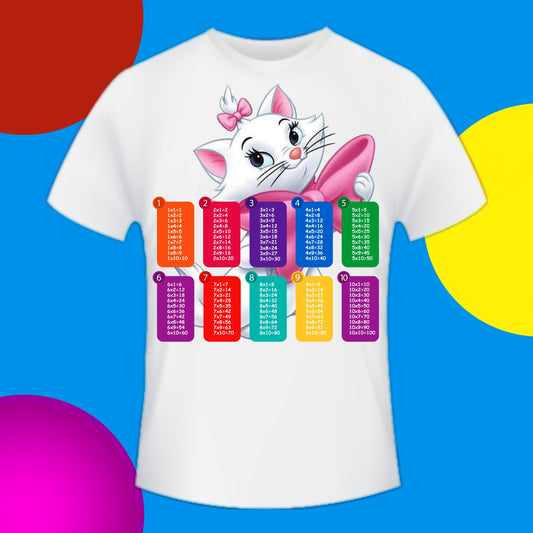 Learning cats T-shirt Image DTF/Sublimation