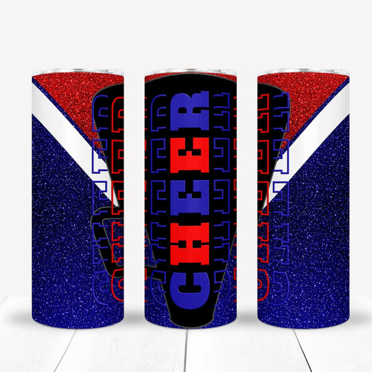 Cheer Tumbler 20oz Sublimation Image