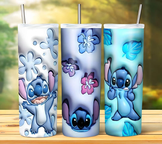 3D Inflate Sublimation 20oz Tumbler Image Puff