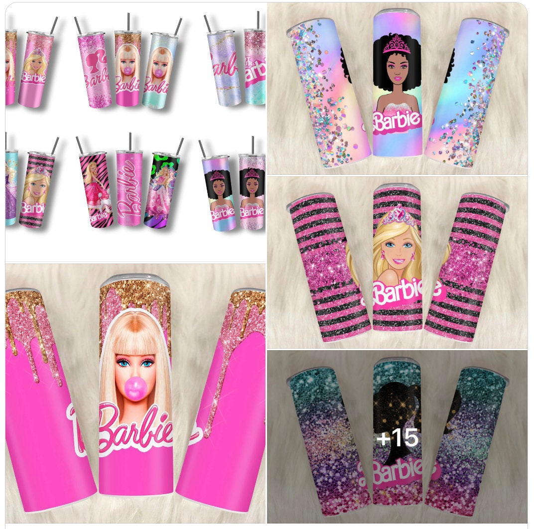 Barbie Sublimation 20oz Images Bundle