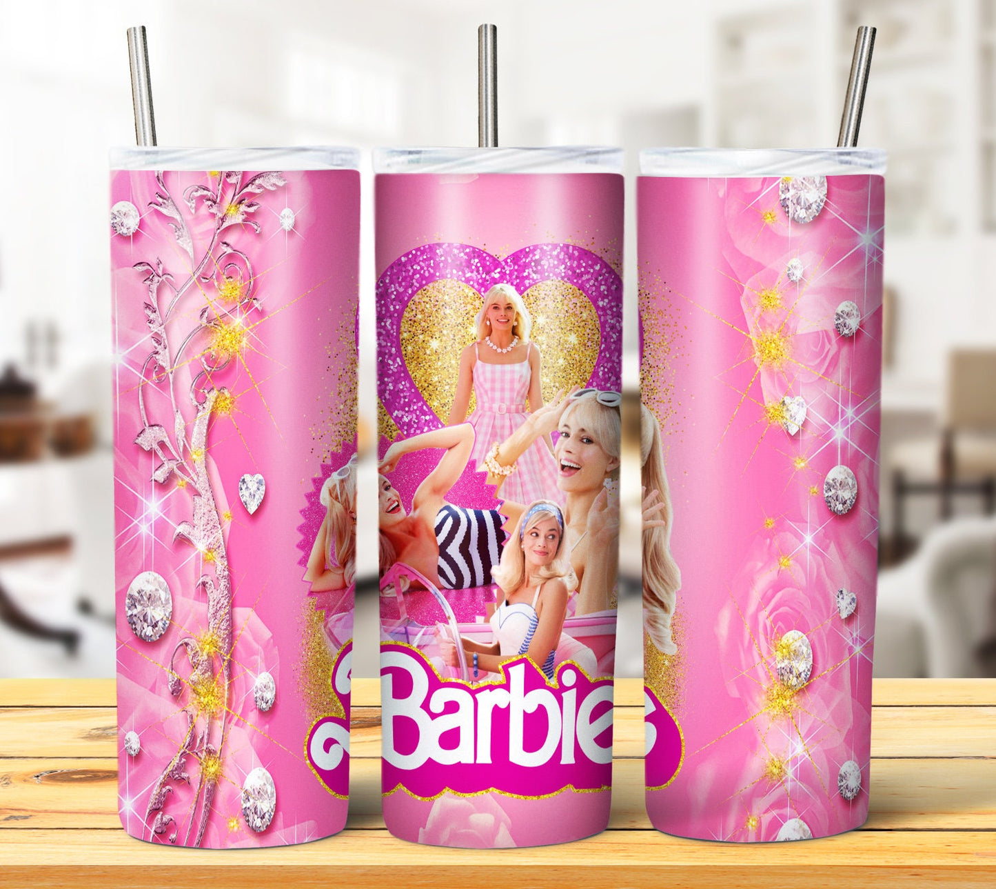 B Sublimation 20oz Tumbler Image