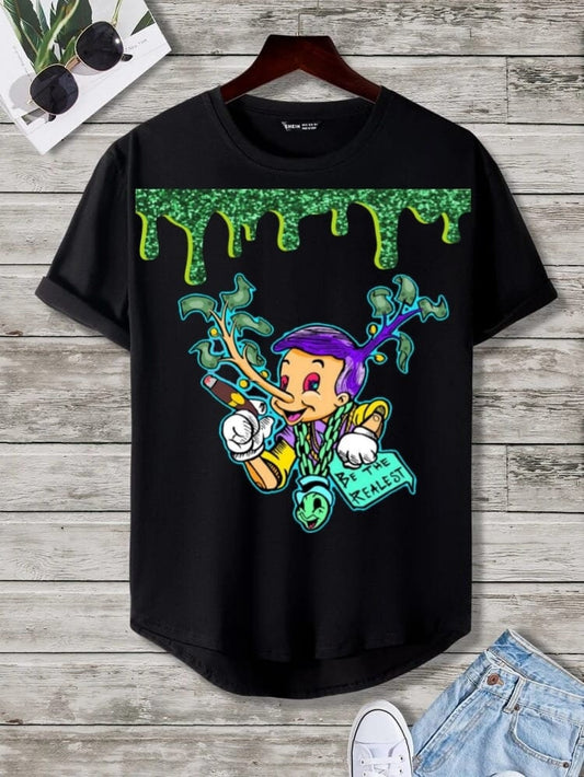 Stoned Cartoon T-shirt Image DTF/Sublimation