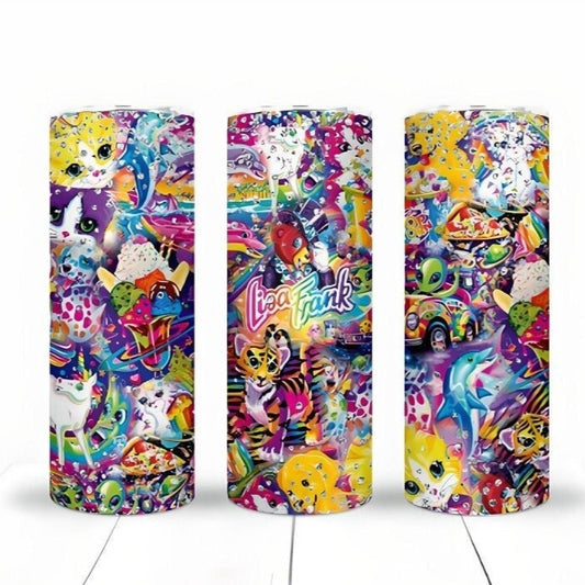 80's Sublimation 20oz Tumbler Image