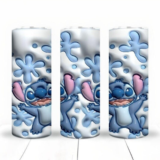 Inflate Cartoon Sublimation 20oz Tumbler Image Puff