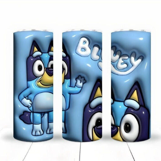 Inflate Cartoon Sublimation 20oz Tumbler Image Puff