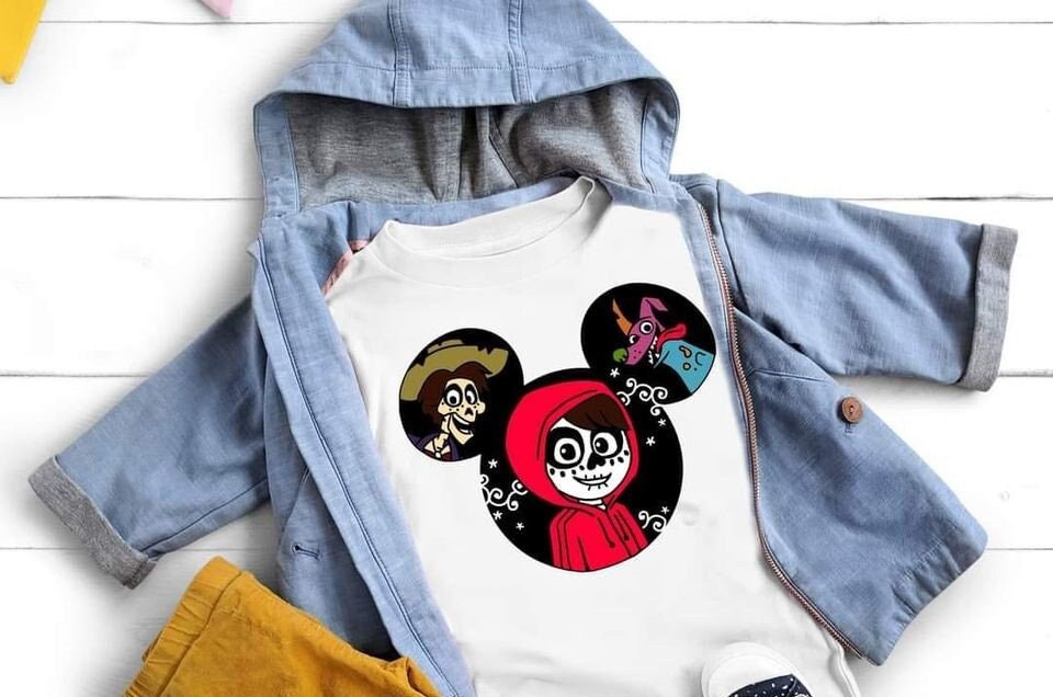 Kids Cartoon T-shirt Image DTF/Sublimation