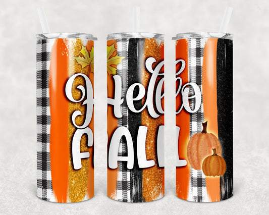 Fall Sublimation 20oz Tumbler Image