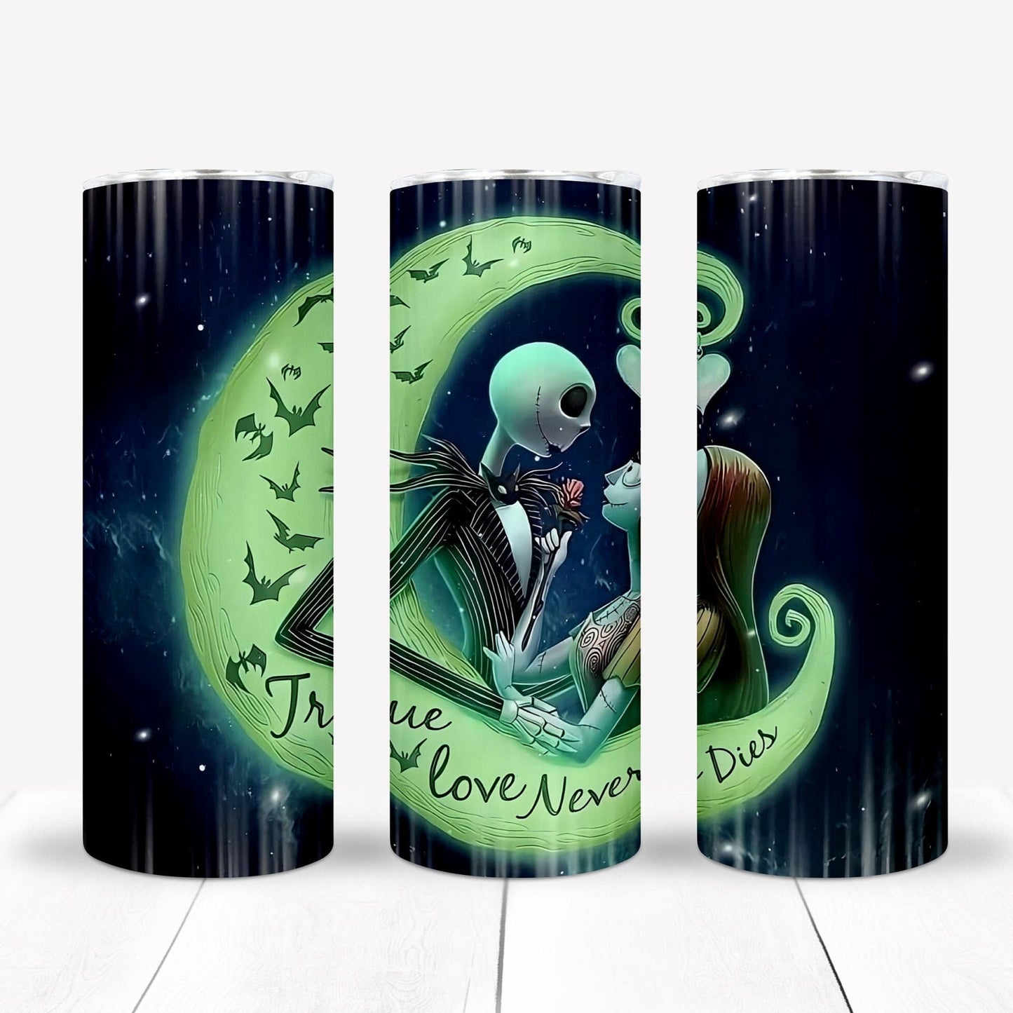 Halloween Sublimation 20oz Tumbler Image Nightmare